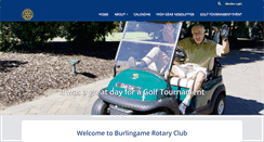 Desktop Screenshot of burlingamerotary.org